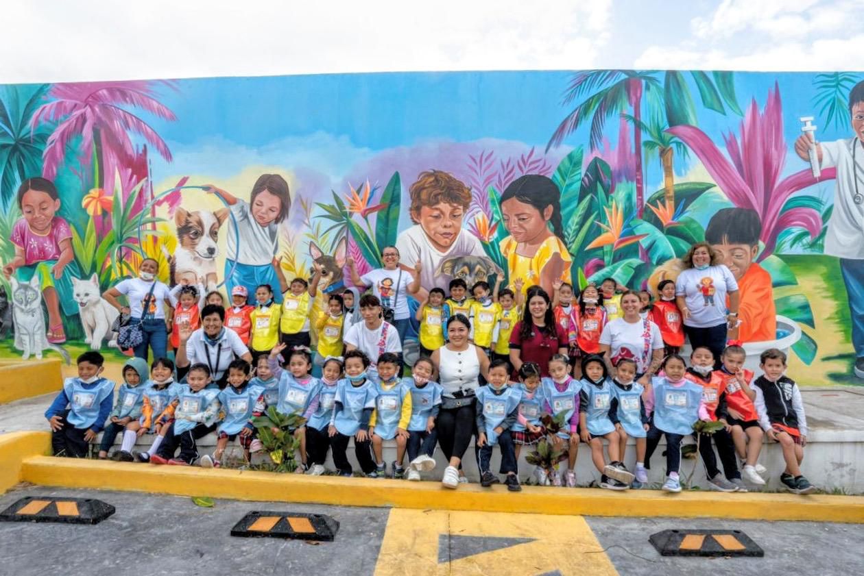 Atenea Gómez Ricalde promueve el cuidado de las mascotas entre la niñez isleña