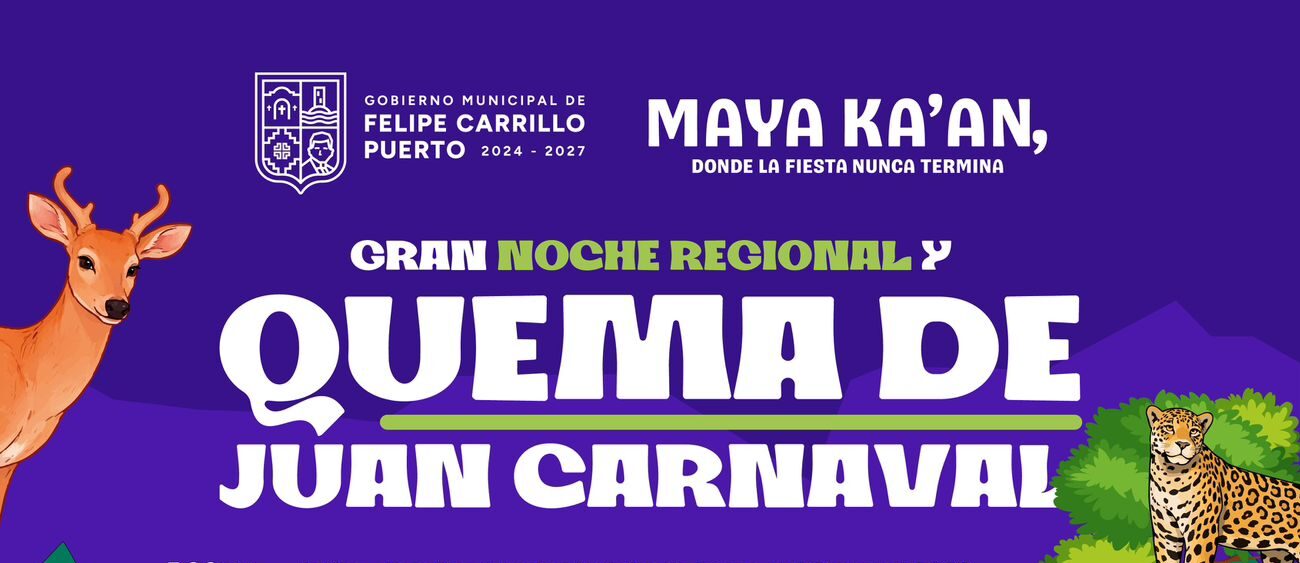 Mary Hernández invita celebrar en grande el carnaval 2026: del 6 al 8 de Marzo con grupos musicales e invitados especiales
