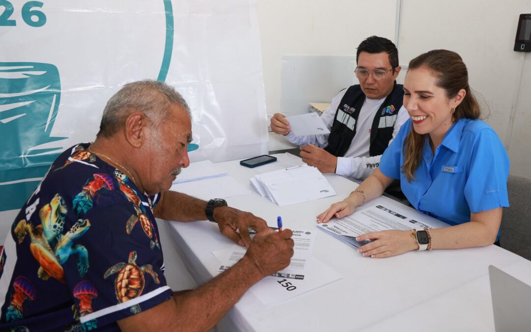 Atenea fortalece al sector pesquero con entrega de tarjetas del programa “Familia Pescadora” 2026
