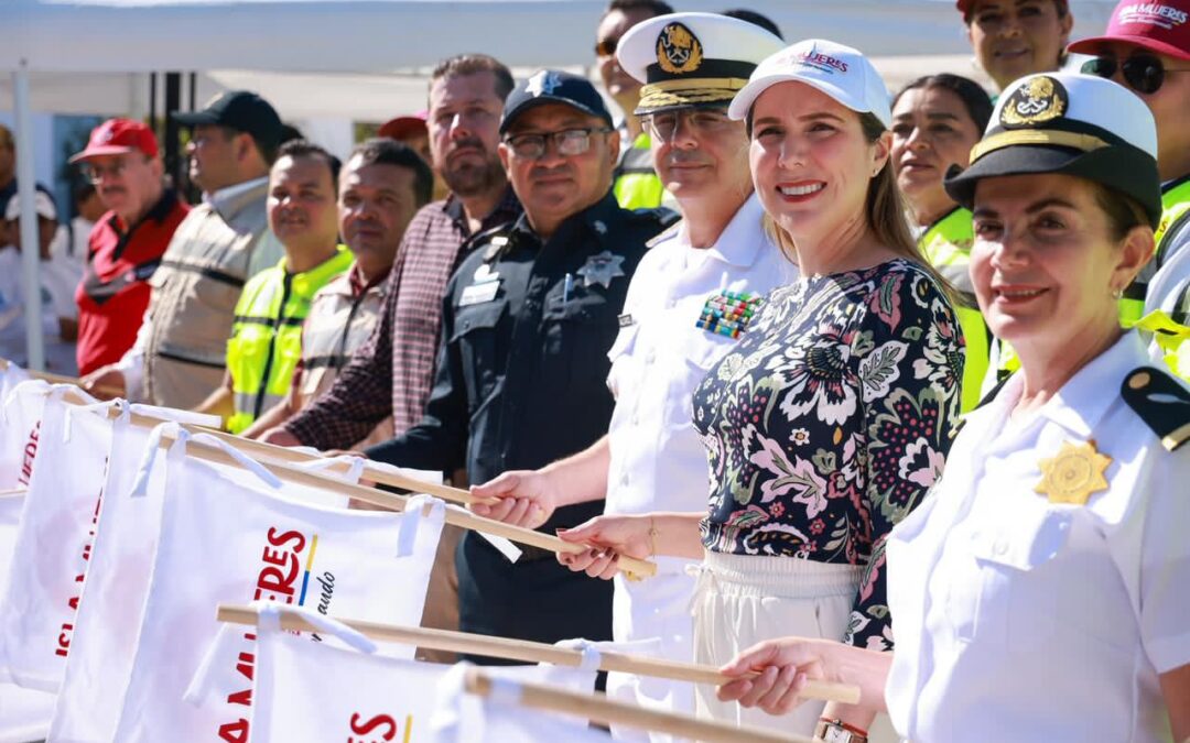 Atenea da banderazo de inicio al Operativo Vacacional de Semana Santa en Isla Mujeres
