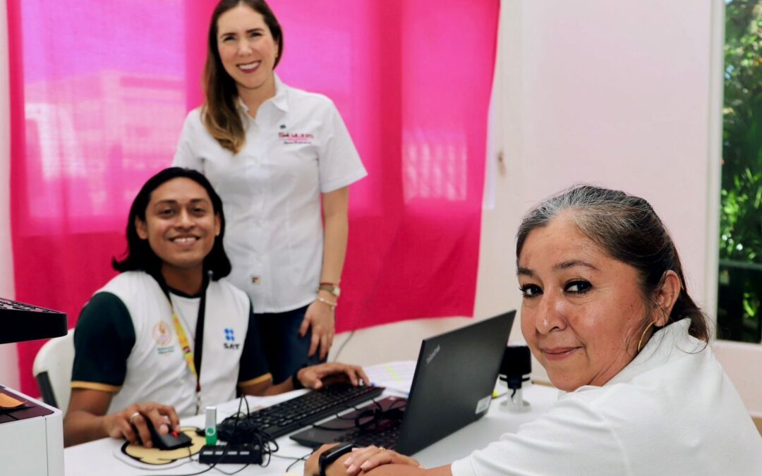 Atenea gestiona atención del SAT para facilitar trámites en Isla Mujeres