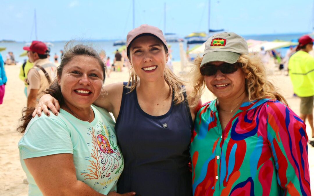 Atenea supervisa el Operativo de Semana Santa en Isla Mujeres