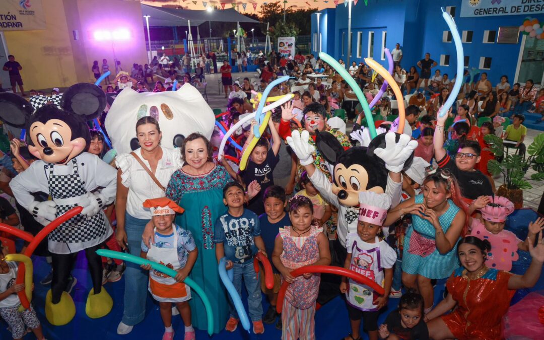 DIF Isla Mujeres impulsa convivencia familiar con jornada recreativa “Mini Reposteros”