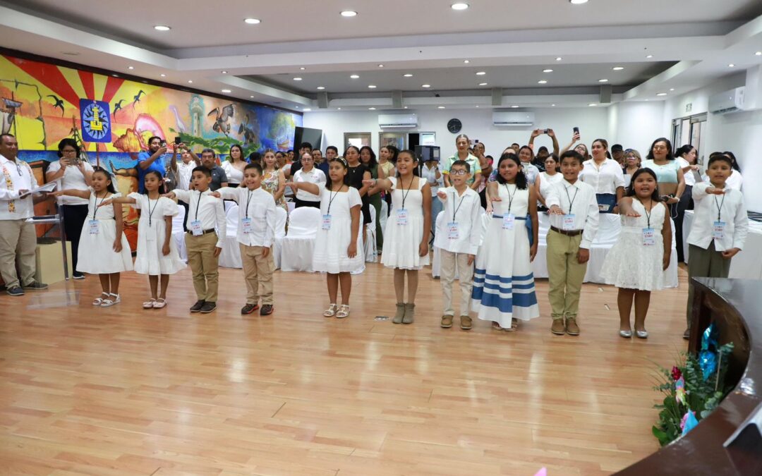 Gobierno de Isla Mujeres promueve la participación de las niñas y los niños con el Quinto Cabildo Infantil 2026