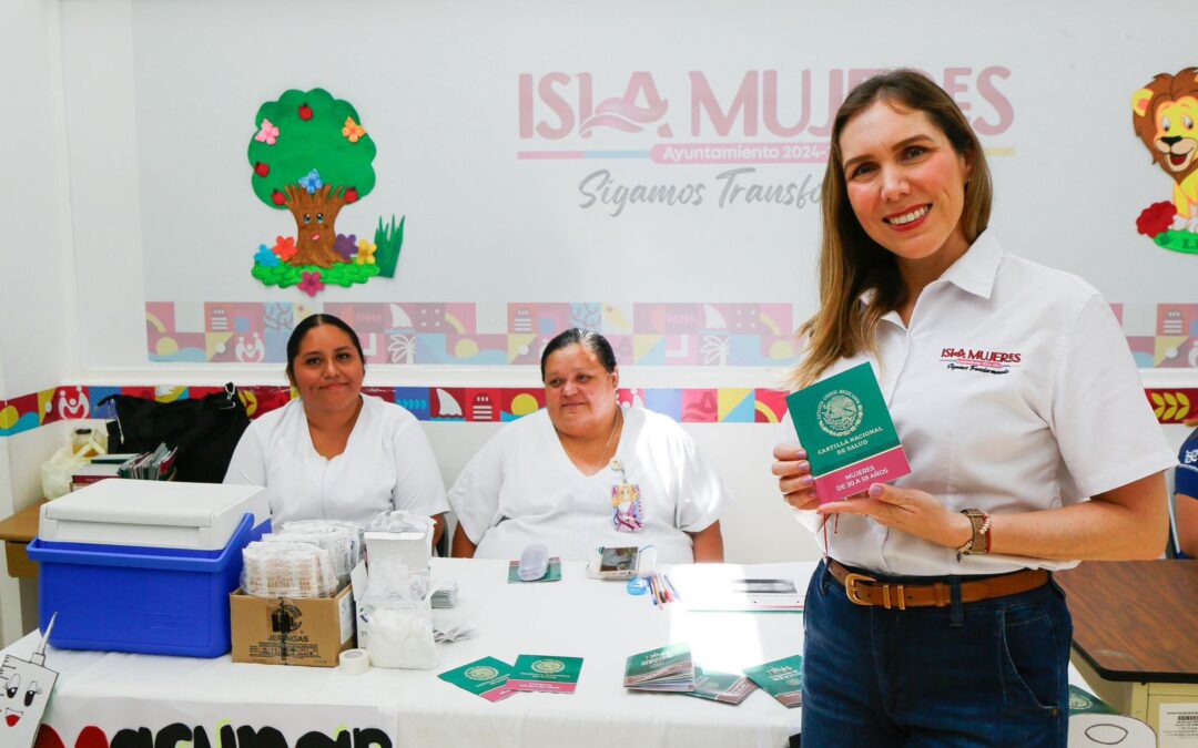 Gobierno de Isla Mujeres se suma a la Semana Nacional de Vacunación 2026