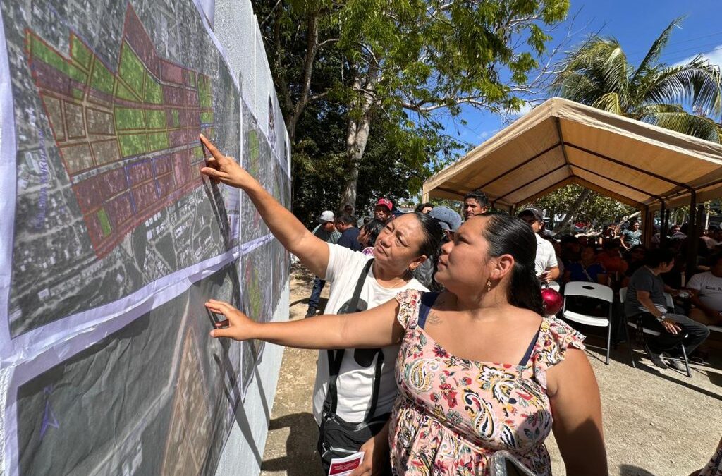 Impulsa AGEPRO en Tulum el programa para brindar certeza jurídica a las familias