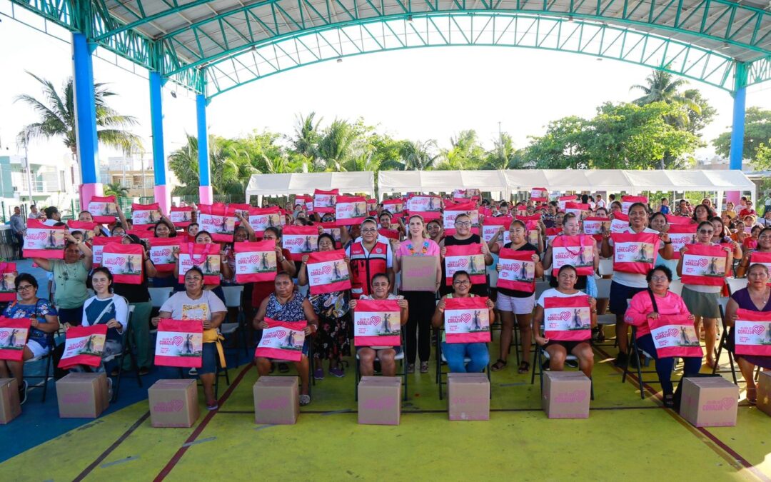 Atenea respalda a madres de familia con el Programa “Isleña de Corazón”