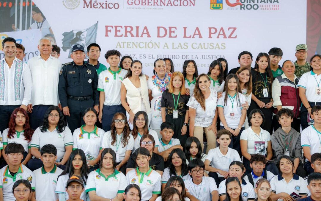 TRABAJAMOS JUNTOS PARA RECUPERAR LA PAZ: ANA PATY PERALTA
