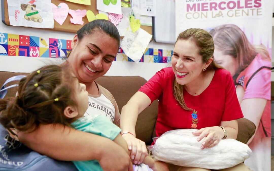 Atenea atiende de manera directa las necesidades de las familias de Ciudad Mujeres