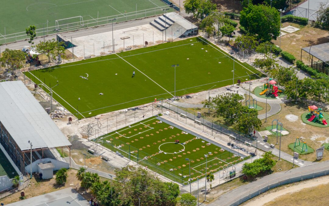 CONSOLIDAN ESPACIOS DIGNOS PARA EL DEPORTE EN TULUM