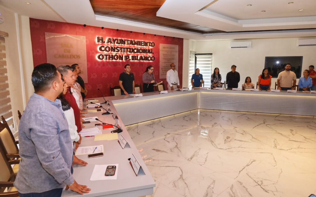 Aprueba Cabildo de Othón P. Blanco inversión de 221 millones de pesos para obras prioritarias y bienestar social.