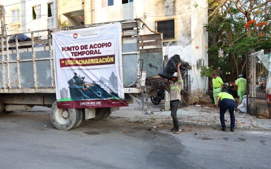 ATIENDE SERVICIOS PÚBLICOS DEMANDAS EMERGENTES EN LA SM 201