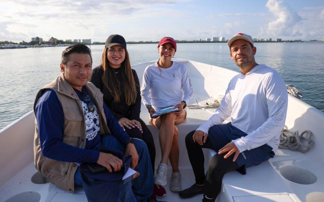 UNE ESFUERZOS ANA PATY PERALTA PARA CONSERVACIÓN Y PROTECCIÓN DE MANGLARES EN LAGUNA NICHUPTÉ