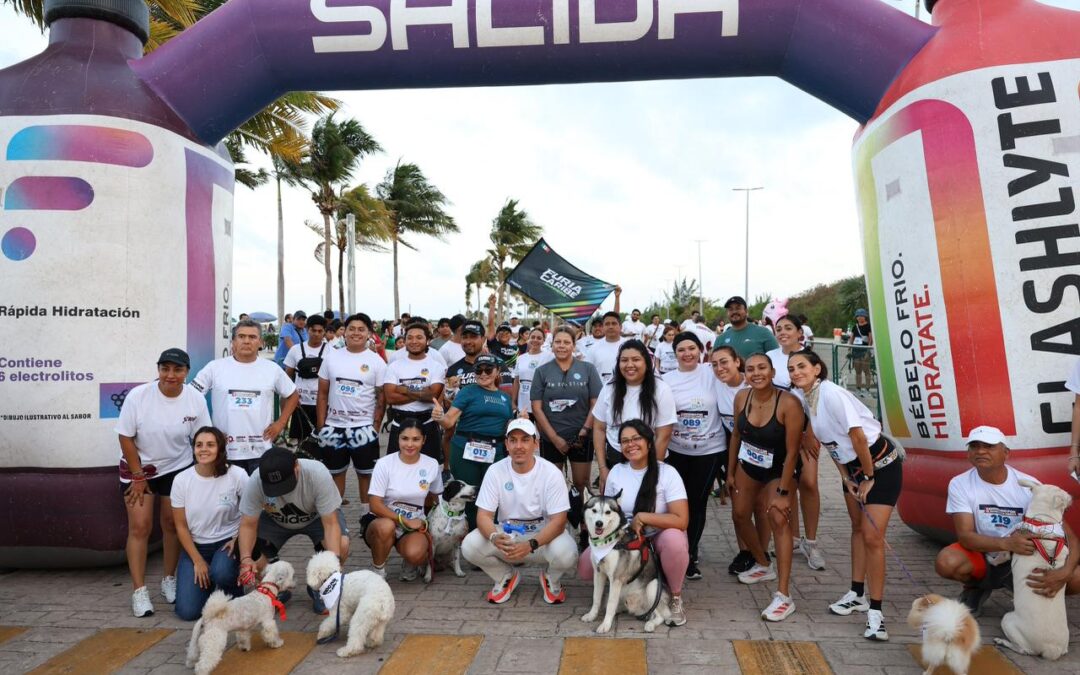 AYUNTAMIENTO DE BJ UNE ESFUERZO CON LA PPA A FAVOR DE LOS ANIMALES VULNERABLES EN CARRERA CON CAUSA
