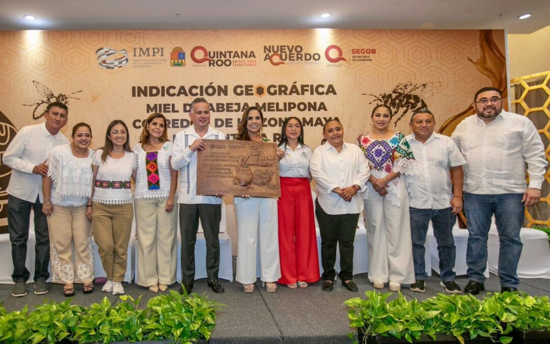 Mary Hernández celebra que IMPI otorgue Indicación Geográfica a la miel melipona de Quintana Roo