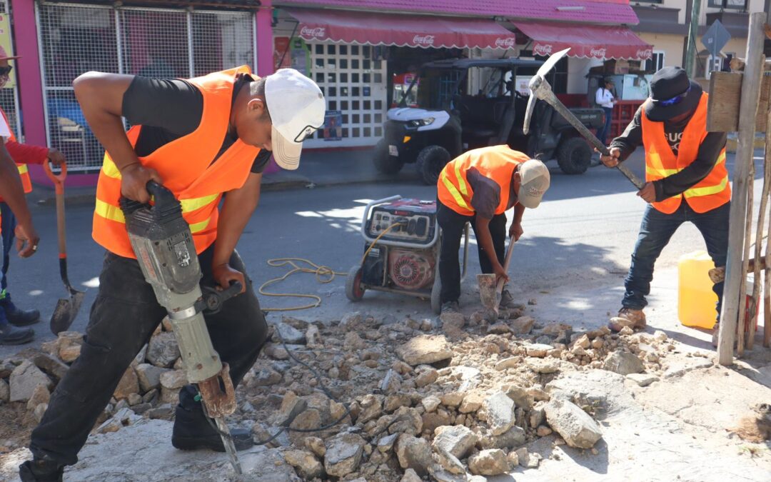 Gobierno de Isla Mujeres inicia rehabilitación integral de la avenida Jesús Martínez Ross