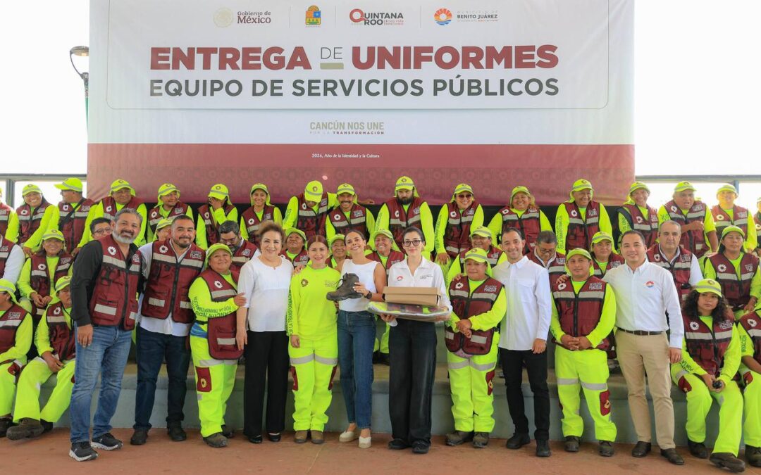 EL ESFUERZO DE SERVICIOS PÚBLICOS SE REFLEJA EN CADA RINCÓN DE CANCÚN: ANA PATY PERALTA