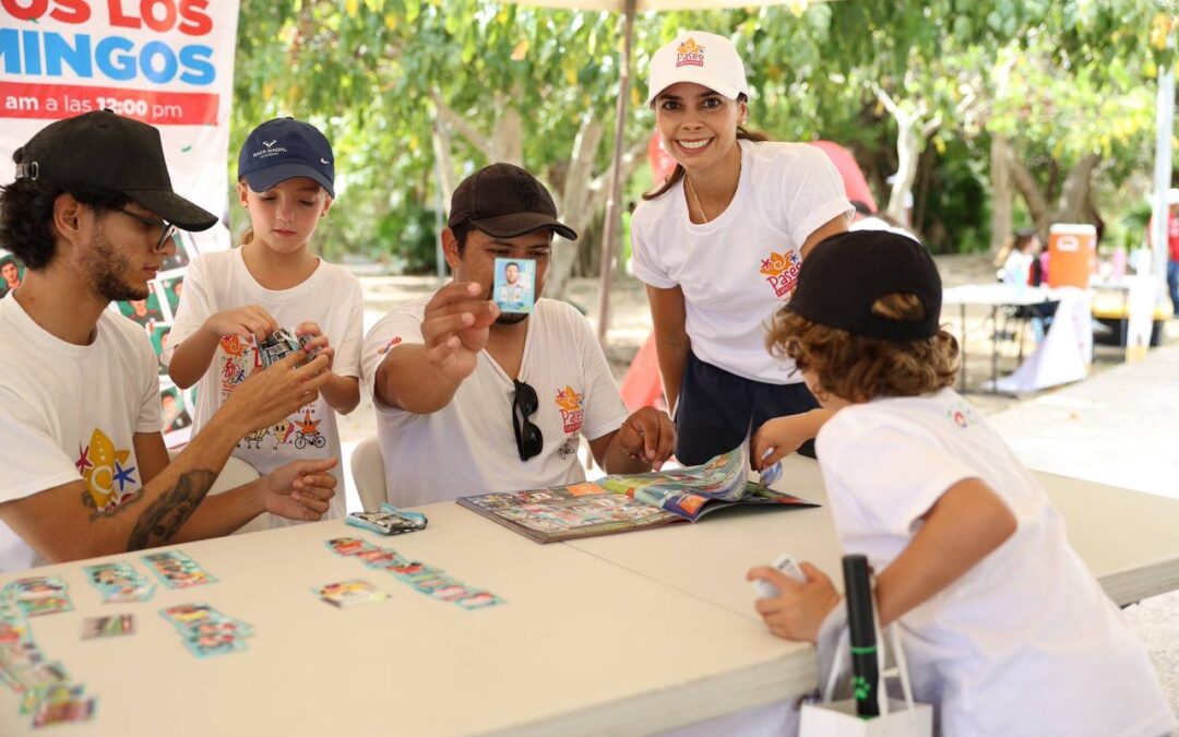 LA CIUDAD VIVE UN DOMINGO FAMILIAR EN EL PASEO CANCUNENSE: ANA PATY PERALTA