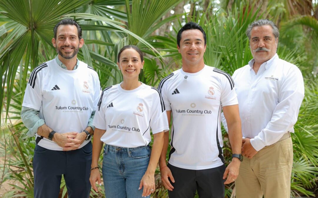 LLEGAN POR PRIMERA VEZ A CANCÚN LAS CLÍNICAS DE LA FUNDACIÓN REAL MADRID: ANA PATY PERALTA