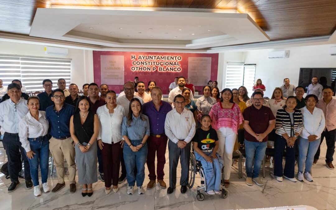Instala Yensunni Martínez Comisión Municipal para prevenir y erradicar el trabajo infantil en Othón P. Blanco.