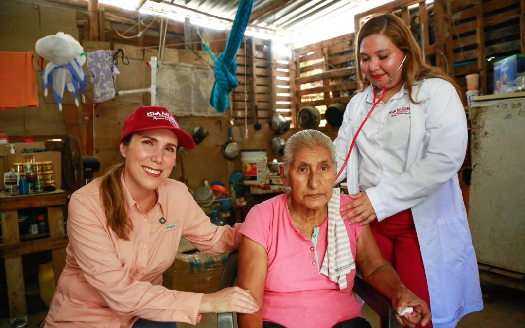 Gobierno de Isla Mujeres impulsa atención médica cercana con el programa Médico en Tu Casa