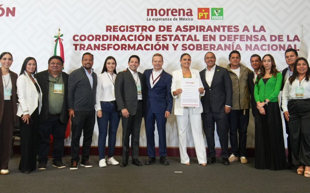 Alexa Murguía se registra como aspirante a la Coordinación de Defensa de la Transformación y Soberanía en Quintana Roo