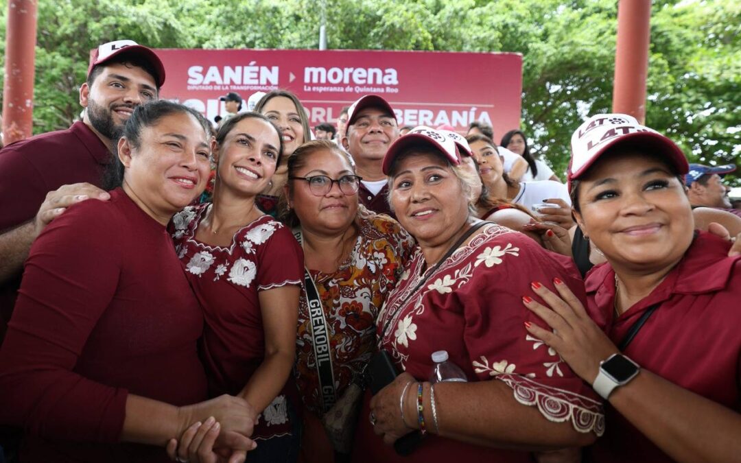 La unidad del pueblo es la fuerza de la Transformación: Ana Paty Peralta