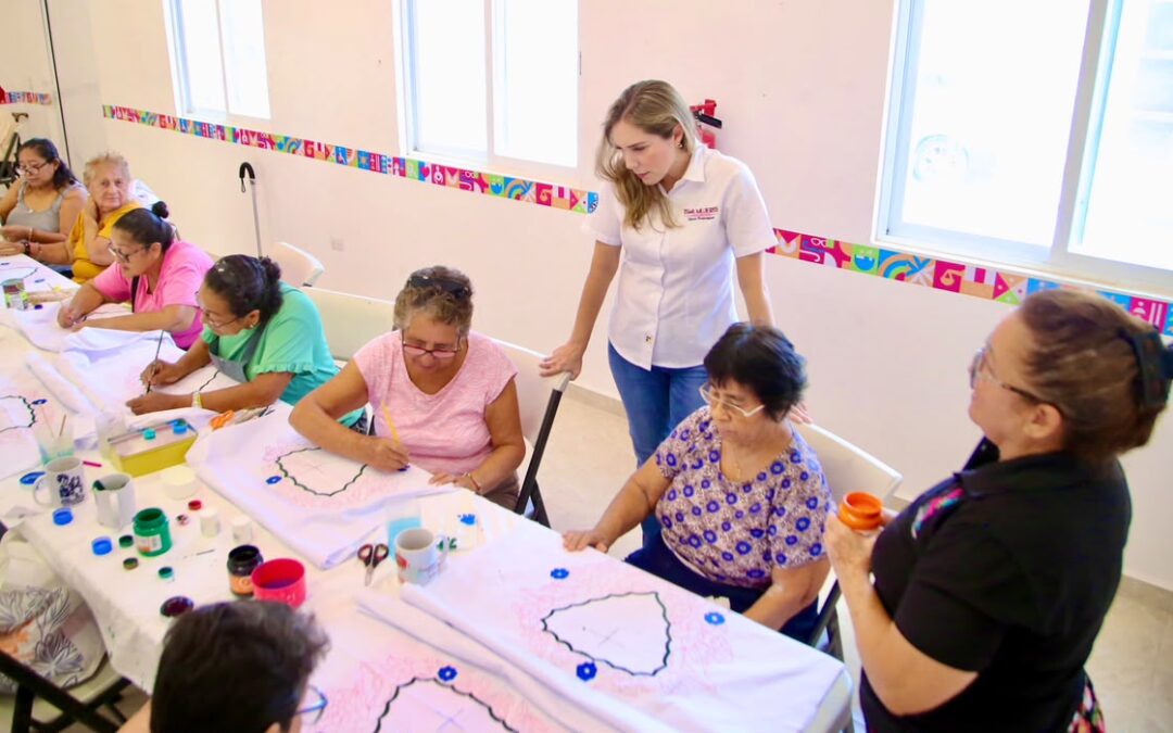 Atenea fortalece el bienestar de las abuelitas y abuelitos en la Casa del Adulto Mayor de Ciudad Mujeres