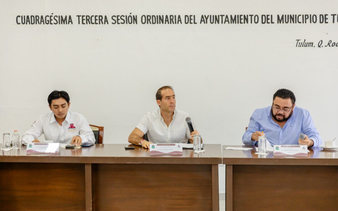 APRUEBA CABILDO DE TULUM EXENCIÓN DEL IMPUESTO PREDIAL 2026 AL DIF QUINTANA ROO