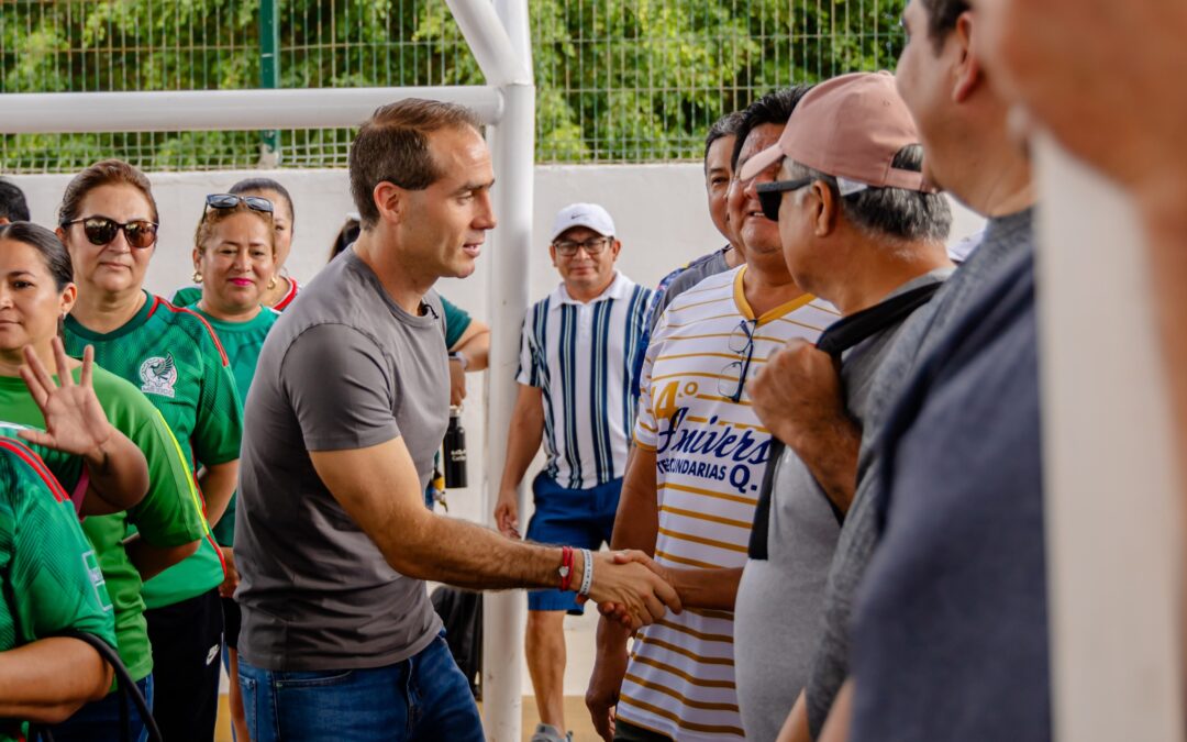 IMPULSA DIEGO CASTAÑÓN AL MAGISTERIO TULUMNENSE CON APOYO A JUEGOS DEPORTIVOS Y CULTURALES
