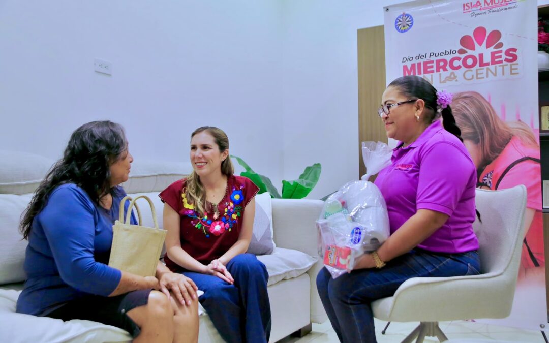 Atenea Gómez fortalece la atención directa a las familias de Zona Continental con el programa “Miércoles con la Gente”