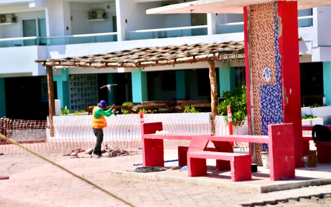 Gobierno de Isla Mujeres avanza con la construcción del Paseo de las Sirenas para fortalecer la infraestructura turística del destino