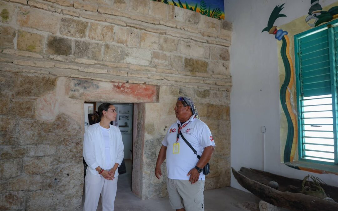 En Cozumel, Ana Paty Peralta fortalece la unidad y la organización territorial