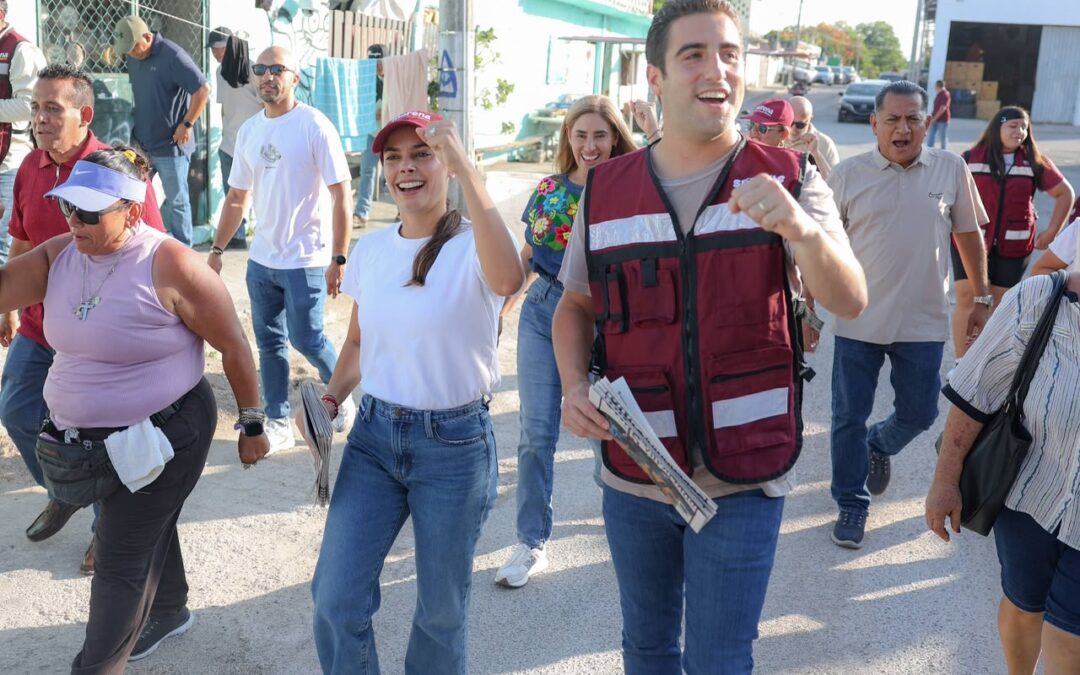 Ana Paty Peralta reafirma en territorio que el pueblo es la fuerza de la transformación