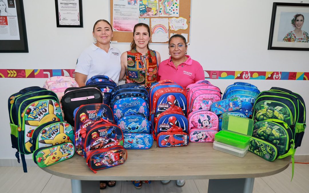 Atenea Gómez Ricalde entregará mochilas gratuitas a las niñas y niños de Isla Mujeres