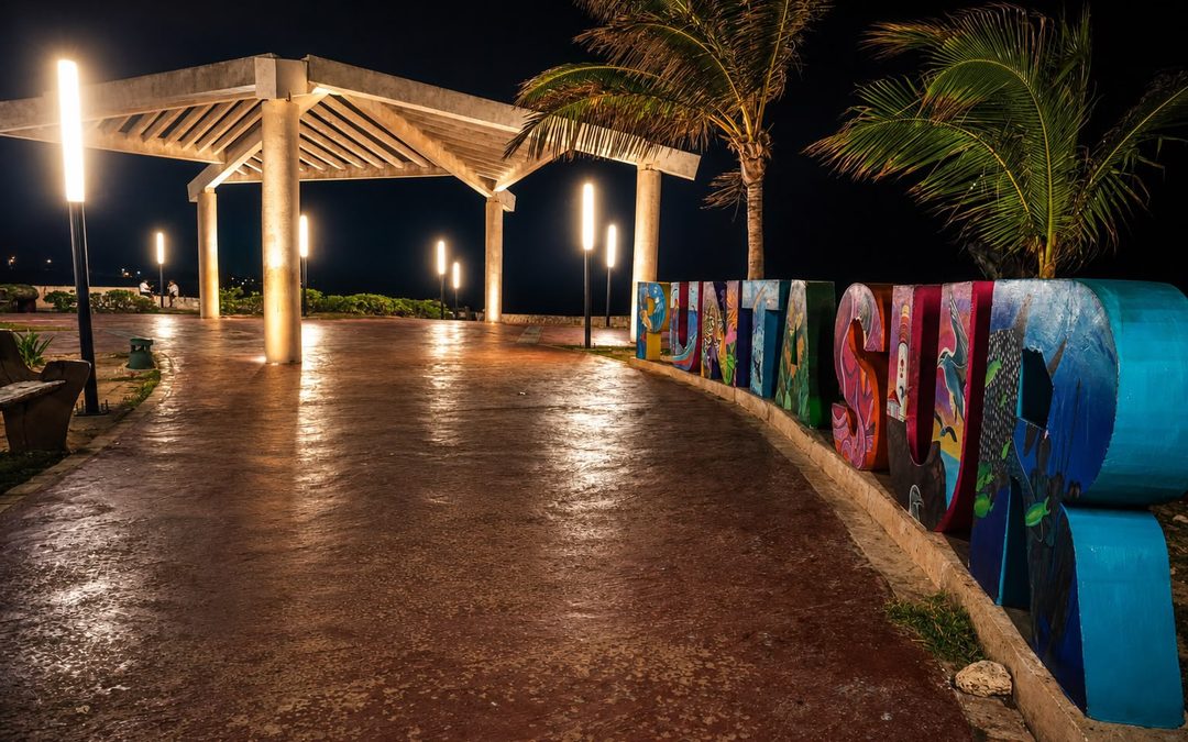 Gobierno de Isla Mujeres concluye instalación de nuevas luminarias en Punta Sur