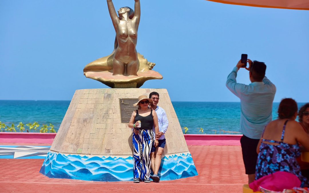 Paseo de las Sirenas se posiciona como nuevo atractivo turístico de Isla Mujeres