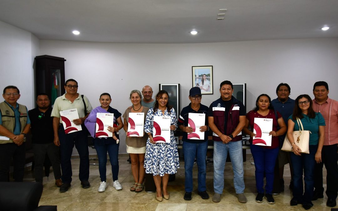 Ofrece AGEPRO certeza jurídica a familias de Othón P. Blanco