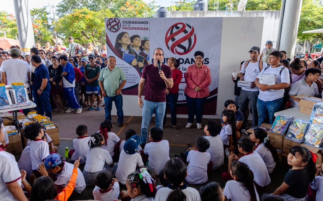 PRIORIZA TULUM LA SEGURIDAD DE NIÑAS Y NIÑOS EN ESPACIOS EDUCATIVOS