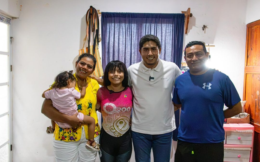 Con 12 años de edad, la patinadora quintanarroense Yessica Jocabed Koh logró colgarse cinco oros en Olimpiada Nacional y aspira con llegar a la Selección Mexicana