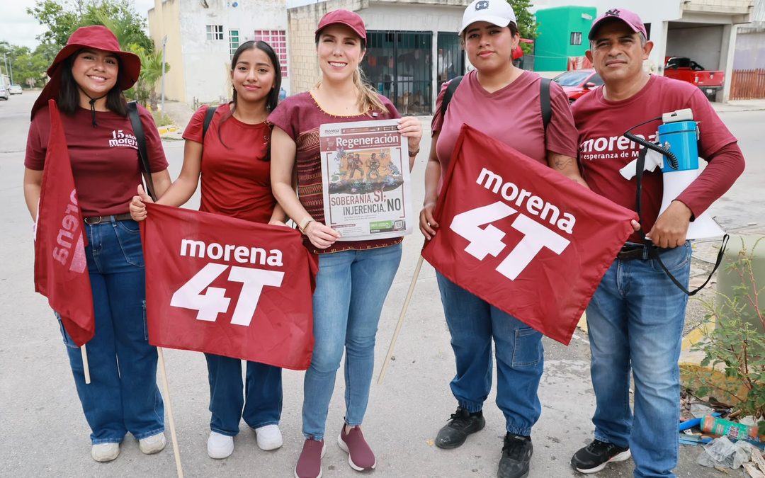 Atenea Gómez Ricalde impulsa la difusión de los principios y logros de la Cuarta Transformación