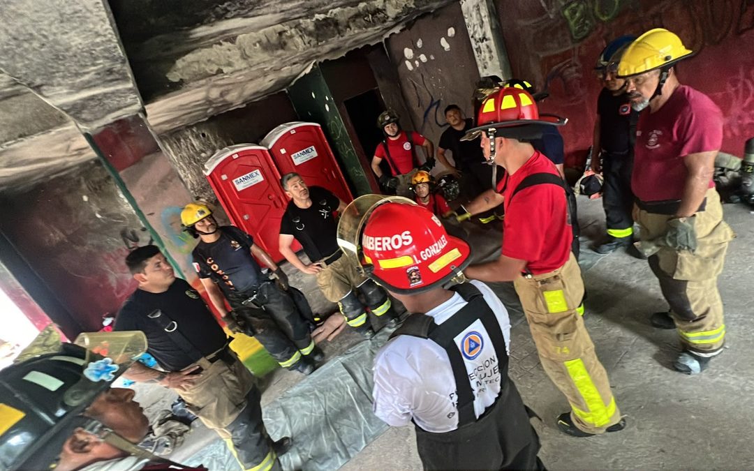 Bomberos de Isla Mujeres concluyen participación en el Segundo Congreso Nacional de Bomberos en Playa del Carmen
