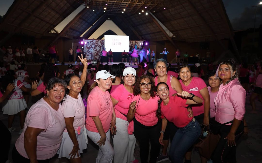 PROMUEVE ANA PATY PERALTA LA PREVENCIÓN DEL CÁNCER DE MAMA CON “BAILA POR LA VIDA”